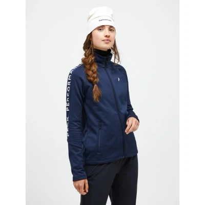 Abbildung von Peak Performance Women Rider Zip Jacket Blue Shadow Größe M