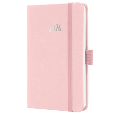 Abbildung von Sigel Wochenkalender Jolie ca. A6 Hardcover soft pink 2026