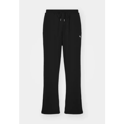 Abbildung von Puma Wardrobe Relaxed Straight Jogginghose, Herren, Größe: Large, Black