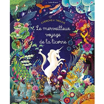Abbildung von Cherche et trouve Le merveilleux voyage de la licorne Dès 5 ans