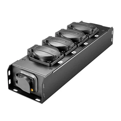 Abbildung von Adam Hall Cables PRO PORT 4 T Stromverteiler x IP54 Schuko out &amp; IP65 in/out