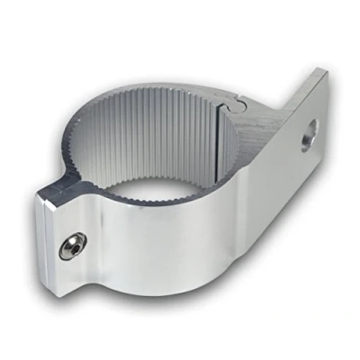 Abbildung von Universell passende Aluminium Rohrschelle ø 63 und 63,5 mm für Lampenbügel, Frontbügel, Überrollbügel etc. 63,5mm