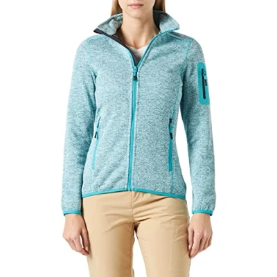 Abbildung von CMP Knit Tech Jacke für Damen, Lagunenweiß, D36