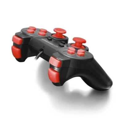 Abbildung von Esperanza Warrior Rot Computer Gamepad PC Controller Playstation Design