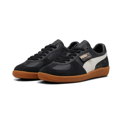 Abbildung von Puma Palermo Unisex Sneaker low, Größe: 36, Black/feather gray Leder und lederimitat