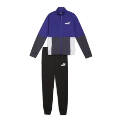 Abbildung von Puma SUIT Unisex SET Trainingsanzug für Kinder, Größe: 128, Lapis lazuli