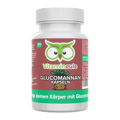 Abbildung von Vitamineule® Glucomannan Kapseln 500 mg 90 St