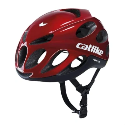 Abbildung von Straßenradhelm Vento MIPS Rot/Schwarz