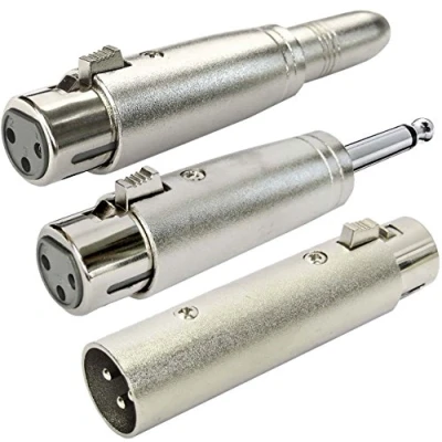 Abbildung von keepdrum Adapter Set XLR F M/XLR 6,3mm Buchse/XLR Stecker