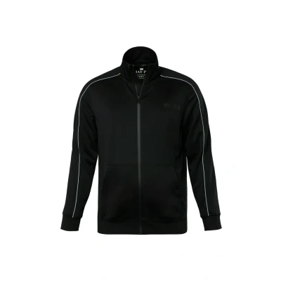 Abbildung von JP1880 Fitness Stehkragen Quickdry BIS 7 XL Sweatjacke, Herren, Größe: 4XL, Black