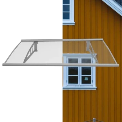 Abbildung von TRUTZHOLM Vordach Aluminium diverse Größen Türdach Haustür Dach Pultvordach (1 St)