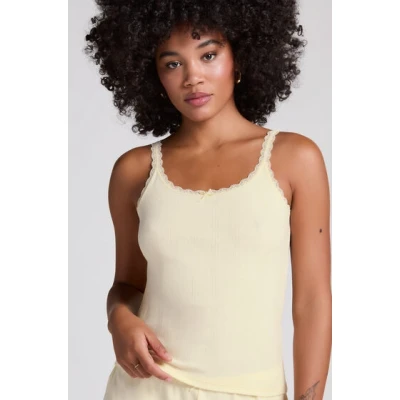 Abbildung von Hunkemöller Singlet Unterhemd/shirt, Damen, Größe: XLxXL, Yellow