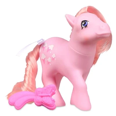 Abbildung von My Little Pony, 35288 Lickety Split Pferdespielzeug, 20cm groß, Retro Pferdespielzeug für Kinder, Vintage zum Sammeln, Einhornspielzeug Kinder ab 3 Jahren