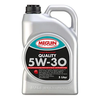 Abbildung von Meguin Megol Quality SAE 5W 30 5 L Synthesetechnologie Motoröl Art. Nr.: 6567, farblos