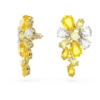 Abbildung von Swarovski GEMA Ohrringe goldcoloured, yellow, Damen, Größe: One Size, Gold coloured, yellow