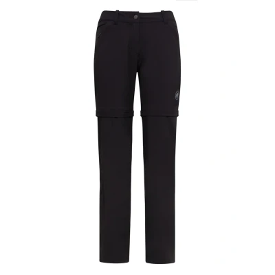 Abbildung von Mammut Hiking V ZIP OFF Outdoorhose, Damen, Größe: 34, Black