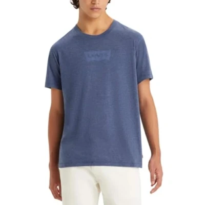 Abbildung von Levi&#039;s Graphic Crewneck Tshirt basic, Herren, Größe: XL, Archive batwing glas