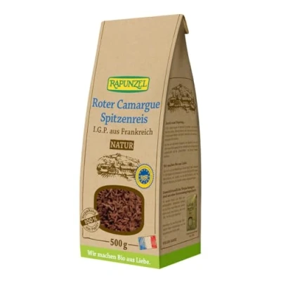 Abbildung von Rapunzel Roter Camargue Spitzenreis natur, 1er Pack (1 x 500 g) Bio