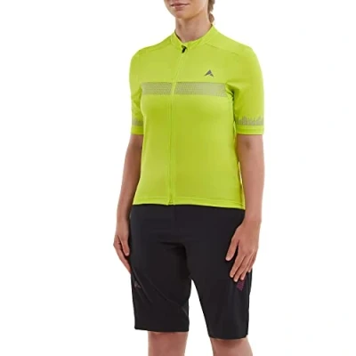 Abbildung von Altura Women&#039;s NIGHTVISION KURZARMRADTRIKOT Trikot SS, Limette, 10