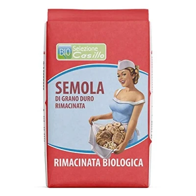 Abbildung von Bio Remilled Hartweizengrieß Grieß 1kg Selezione Casillo