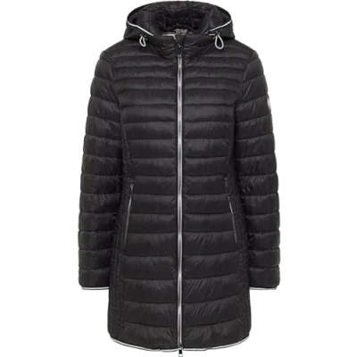 Abbildung von BARBARA LEBEK Jacke Stepp mit Kapuze (DE/NL/SE/PL, Numerisch, 46, Regular, Schwarz)
