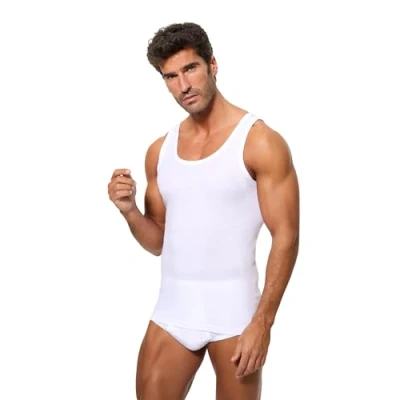 Abbildung von Abanderado Trägershirt Sport Herren 6er Pack weiß 60