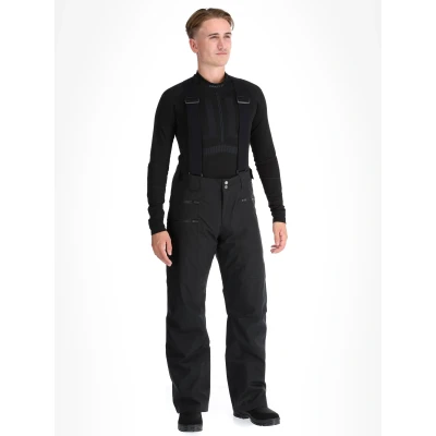 Abbildung von Ziener Herren TRONADOR Ski Hose/Schnee Hose wasserdicht, Träger, PFC frei, Black, 56