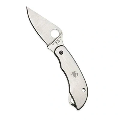 Abbildung von Spyderco Clipitool Plain &amp; Serrated Silver 8Cr13MoV