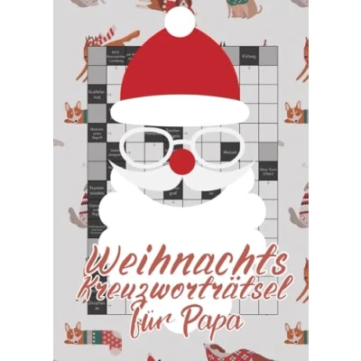 Abbildung von Weihnachts Kreuzworträtsel für Papa: Knifflige Schwedenrätsel clevere Väter zur Weihnachtszeit