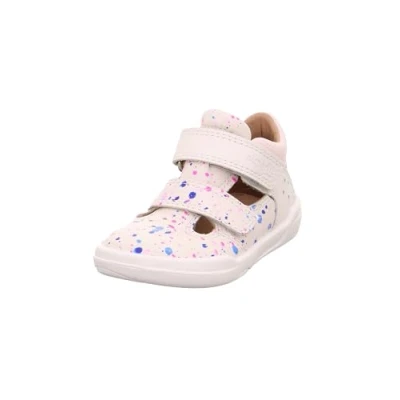 Abbildung von Superfit Superfree Riemensandalette für Kinder, Größe: 23, Weiß/rosa Schuhe
