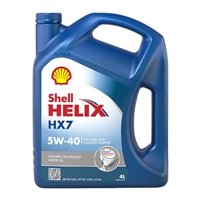 Abbildung von Motoröl SHELL HELIX HX7 5W40 4L