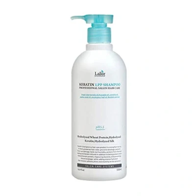 Abbildung von LA&#039;DOR Keratin LPP Haarshampoo, 530 ml, pH reduziert, reinigt, weich, nährt Feuchtigkeit, spendet trockenem Haar, beschädigtes gibt ihm ihre Vitalität, Protein, Weizen, Protein Seide