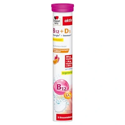 Abbildung von Doppelherz Vitamin B12 + D3 15 St