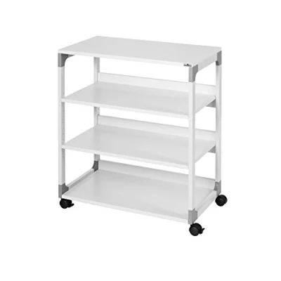 Abbildung von Durable System Multi Trolley 88, grau,glasfaserverstärkte Ecken, Kippschutz 750 x 879 432 mm, 371110