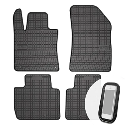 Abbildung von Gummimatten Auto Fußmatten Gummi Automatten Passgenau 4 teilig Set passend für Peugeot 508 II ab 2018