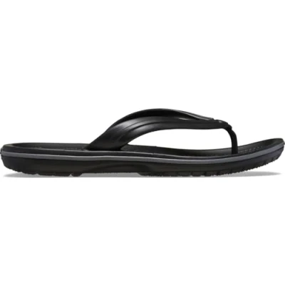 Abbildung von Crocs Crocband FLIP Unisex Badezehentrenner, Größe: 48 49, Black/slate grey Schuhe