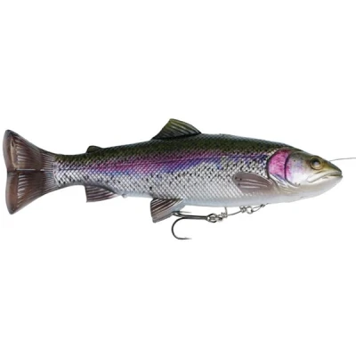 Abbildung von Savage Gear 4D Line Thru Pulsetail Trout 20cm 102g SS Rainbow Swimbait