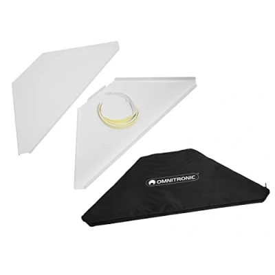 Abbildung von OMNITRONIC Eckplatten inkl. Tasche für Mobile DJ Stand ws portable Tische