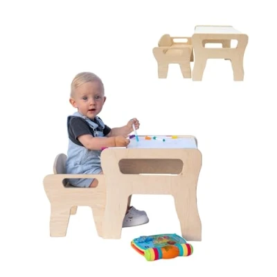 Abbildung von Stylisch Kinderzimmer Möbel: Kindertisch mit Stühle Schreibtisch Sitzgruppe Tisch Stuhl Set Kinder Kinderstuhl.