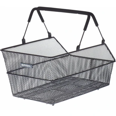 Abbildung von Fahrradkorb Für Gepäckträger Basil Cento Multi System 45 X 33 24 Cm Schwarz