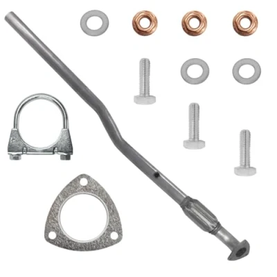 Abbildung von Schalldämpferset Auspuff Kollektorrohr für Opel Astra 3 III H 2004 12/2009 1.4