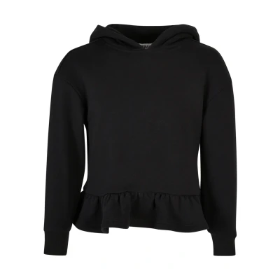 Abbildung von Urban Classics Kinder Kapuzenpullover für Kinder, Größe: 158/164, Black