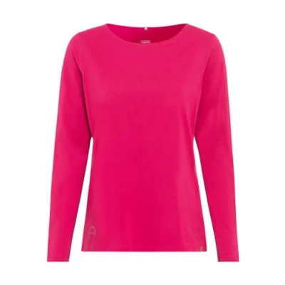 Abbildung von camel active Langarmshirt, Damen, Größe: Small, Magnolia