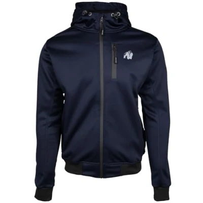 Abbildung von Gorilla Wear Glendale Kapuzenpullover, Herren, Größe: Large, Dark blue