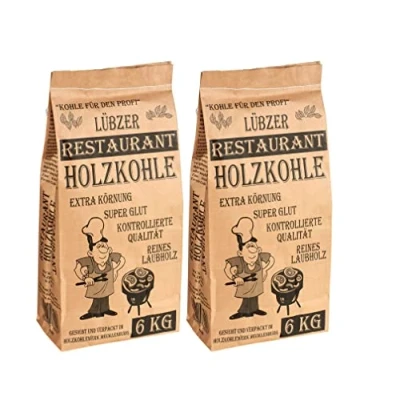 Abbildung von Favorit Holzkohle Grill 12 kg (aus Laubholz, Grillkohle in