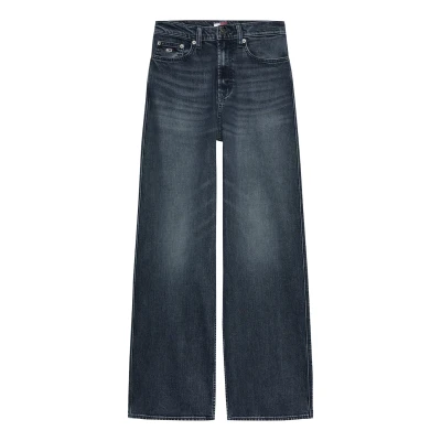 Abbildung von Tommy Jeans Weite Claire High Rise mit Logo Badge