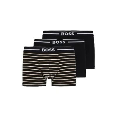 Abbildung von BOSS Trunk BOLD Design 3 PACK Panties, Herren, Größe: Medium, Open miscellaneous