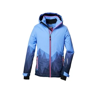 Abbildung von killtec Mädchen Skijacke/Funktionsjacke mit Kapuze und Schneefang KSW 328 GRLS SKI JCKT, lavendel, 116, 42272 000