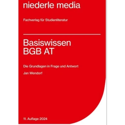 Abbildung von Basiswissen BGB AT 2024: Die Grundlagen in Frage und Antwort