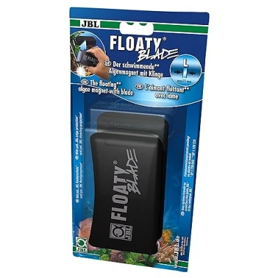 Abbildung von JBL GmbH &amp; Co. KG Aquariendeko Floaty Blade L Scheibenreiniger Aquarium, Aquarienscheibenreiniger
